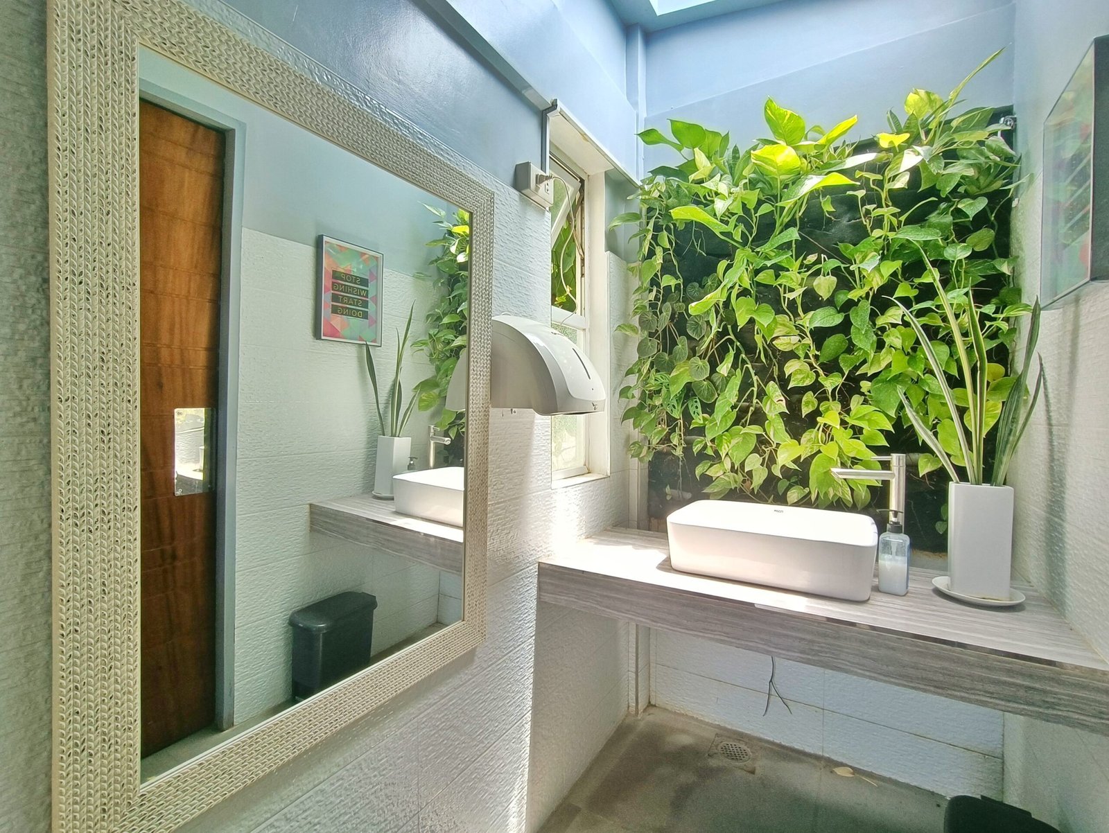 Bathrooms & Wash Area