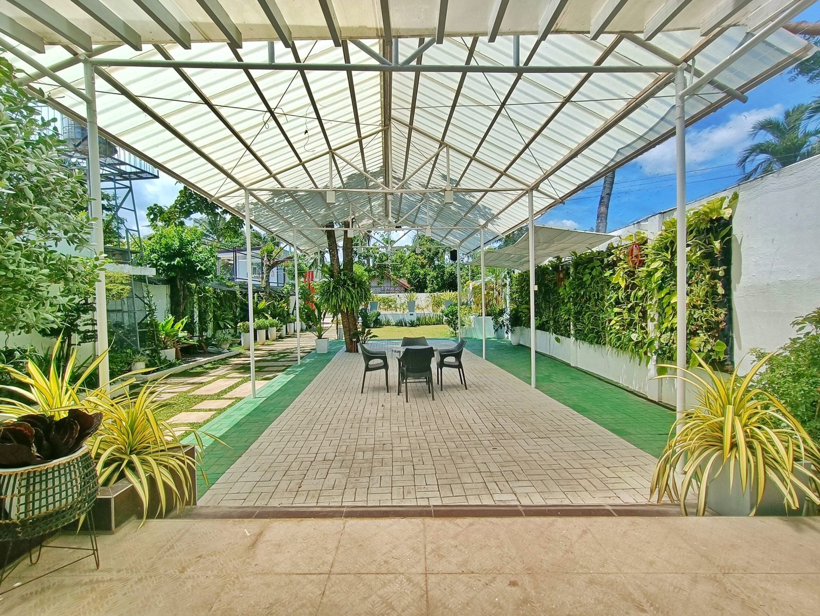 Covered Hall & Stage